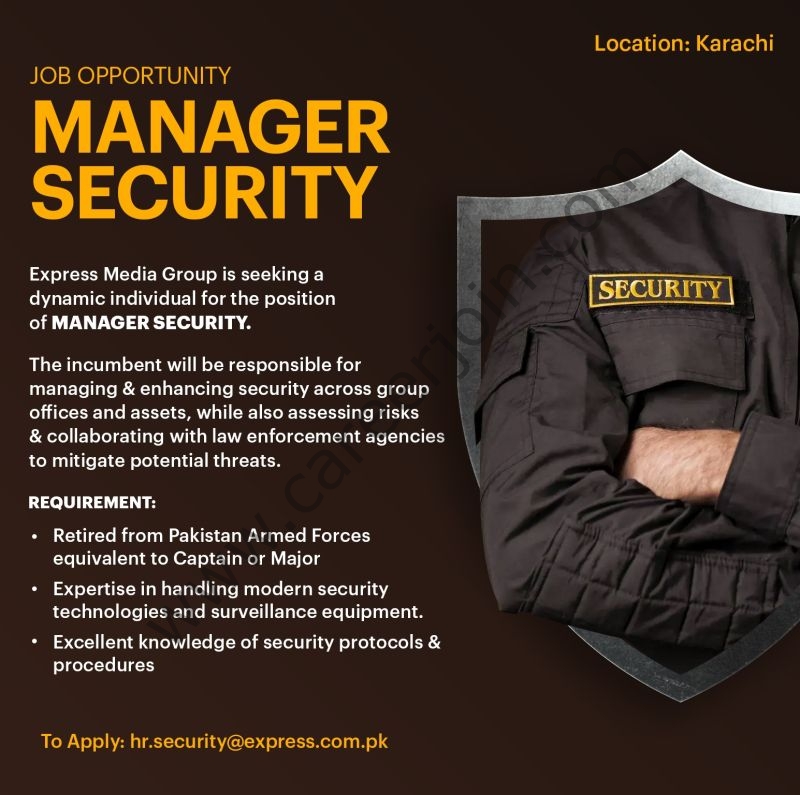 Express Media Group Jobs Manager Security 1