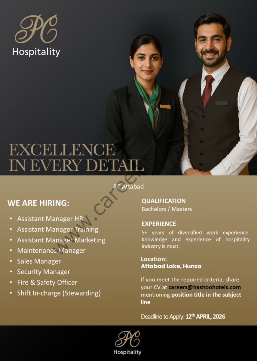 Hashoo Hotels Jobs April 2026 1
