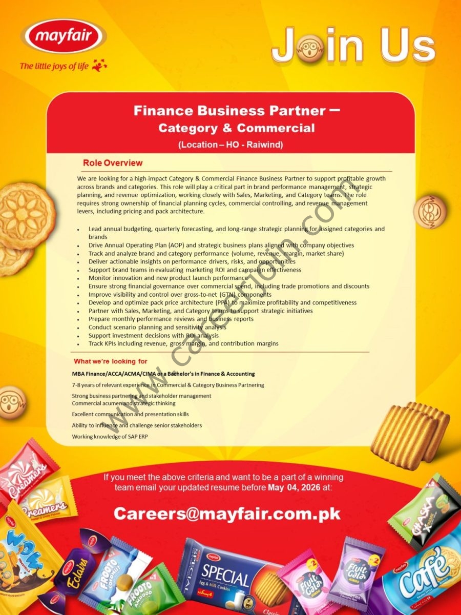 Mayfair Pakistan Jobs Finance Business Partner 1