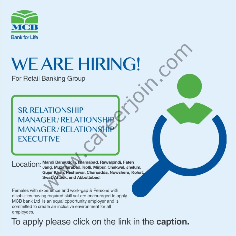 MCB Bank Limited Jobs April 2026 2