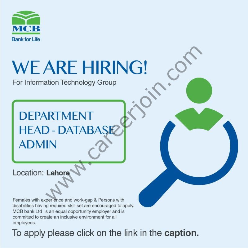 MCB Bank Limited Jobs April 2026 1