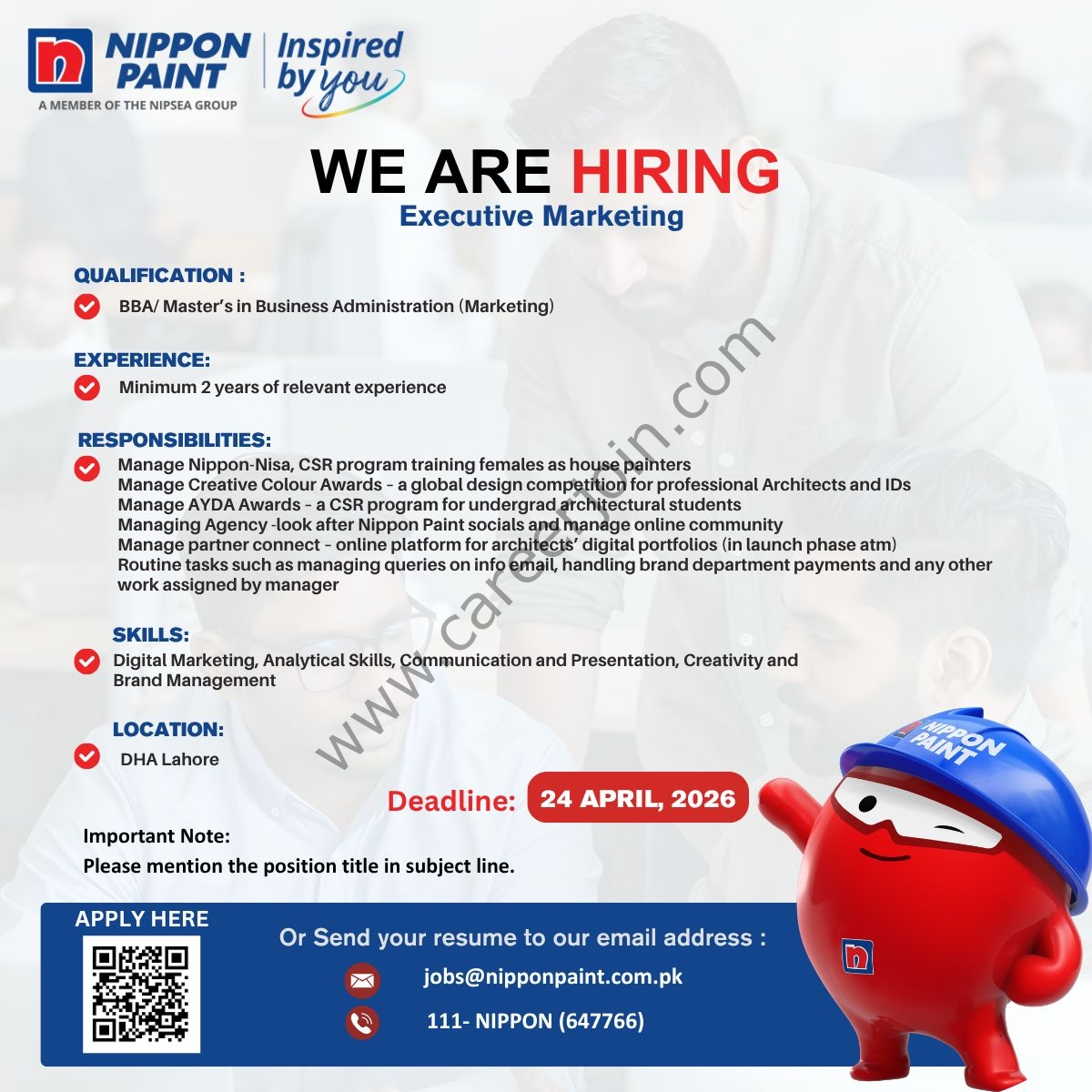 Nippon Paints Jobs April 2026 1