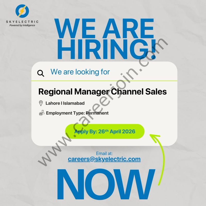 Sky Electric Pvt Ltd Jobs Regional Manager Channel Sales 1