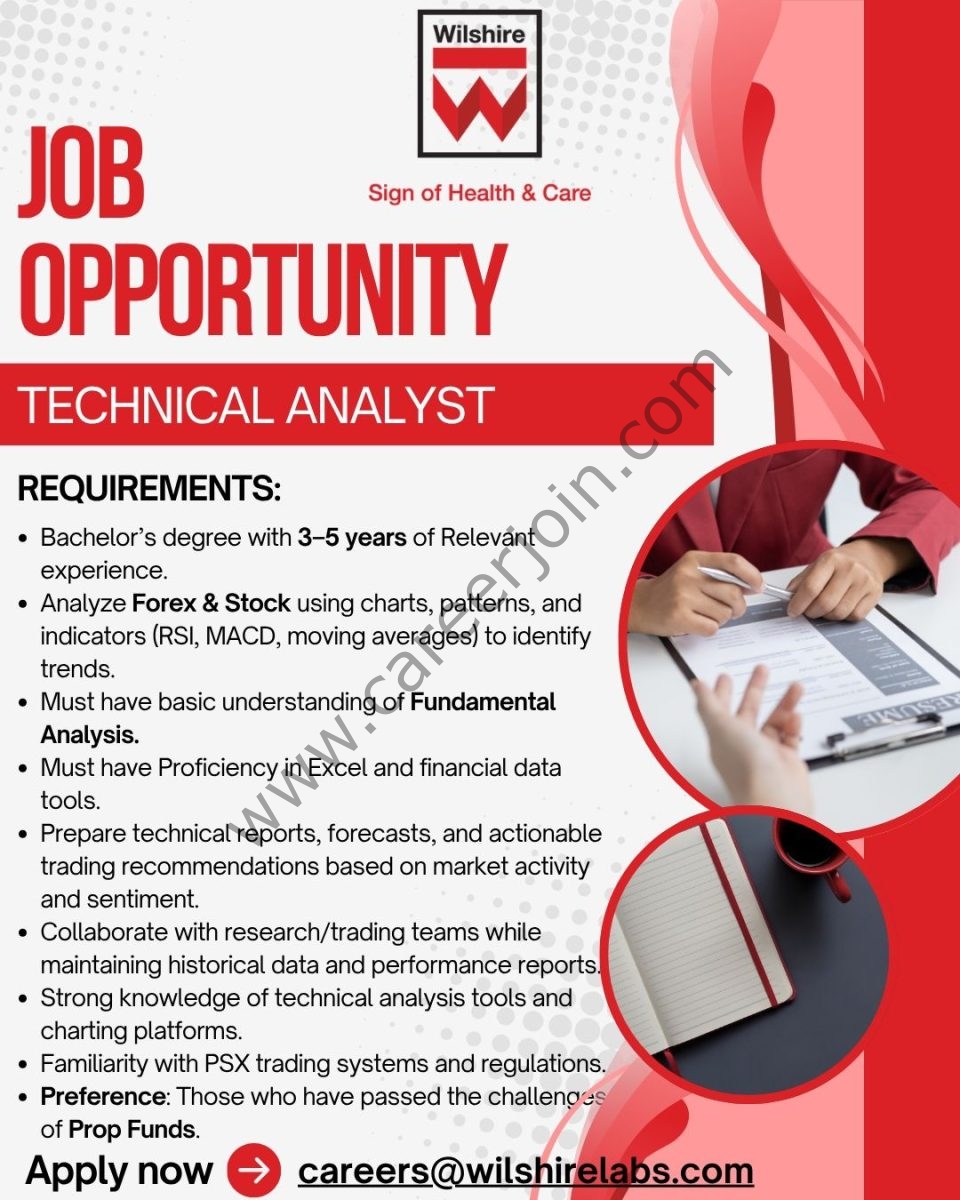 Wilshire Laboratories Pvt Ltd Jobs Technical Analyst 1