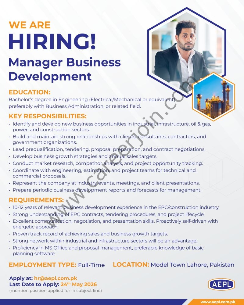 Albario Engineering Pvt Ltd (AEPL) Jobs Manager Business Development 1