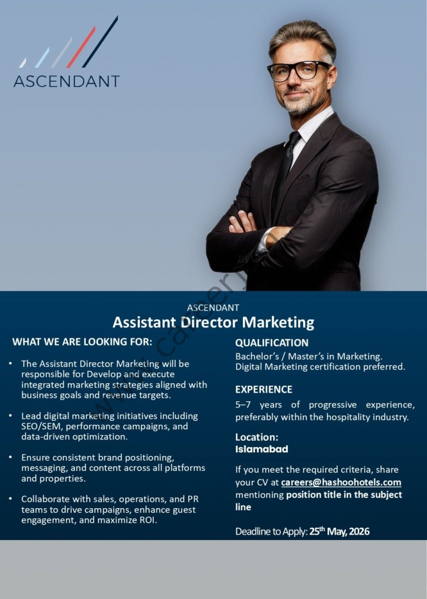 Ascendant Jobs Assistant Director Marketing 1