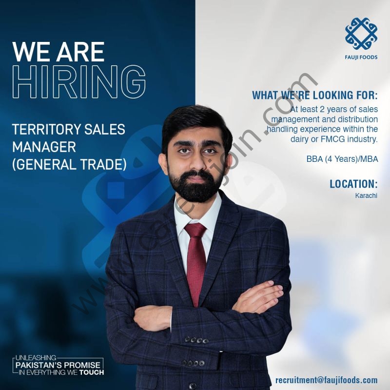 Fauji Foods Limited Jobs Territory Sales Manager 1