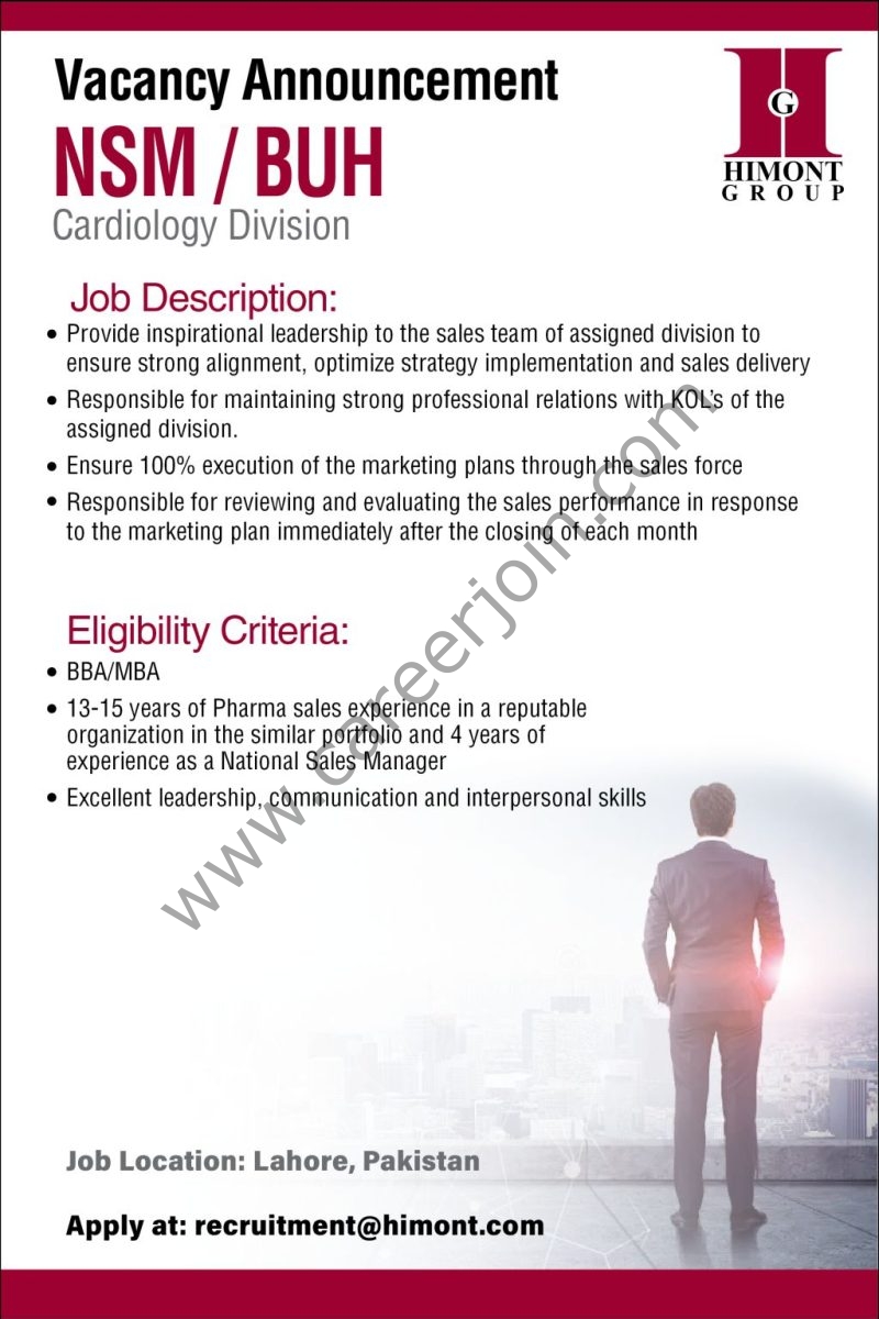 Himont Group Jobs NSM / BUH 1