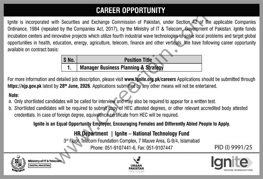 Ignite Jobs 13 June 2026 Express 1