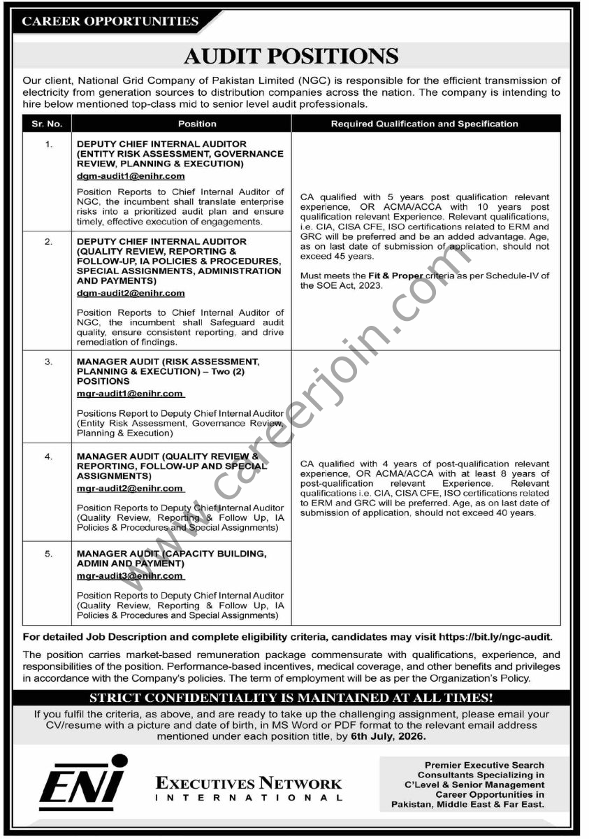 National Grid Co NGC Jobs 21 June 2026 Dawn 1
