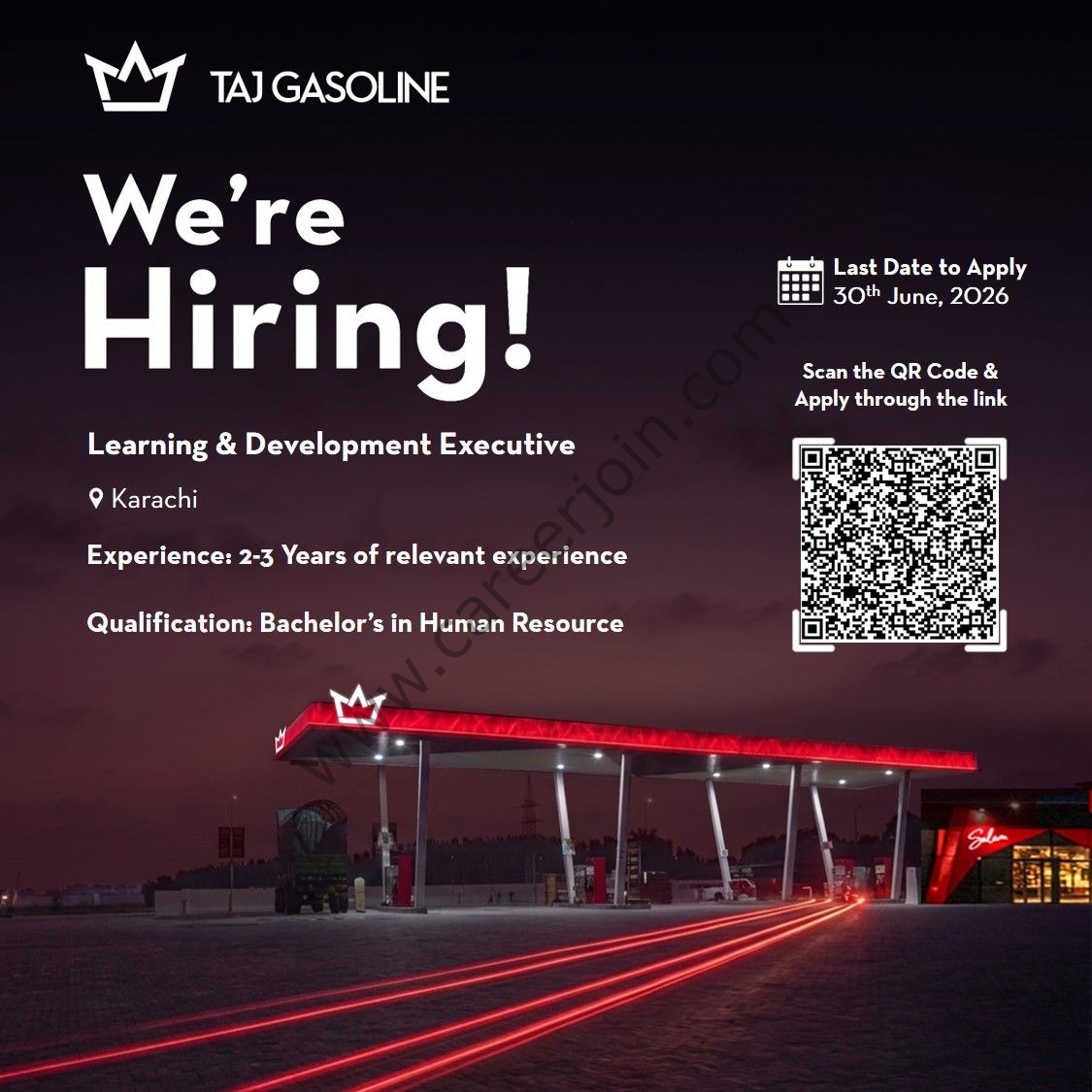Taj Gasoline Pvt Ltd Jobs Learning & Development Executive 1