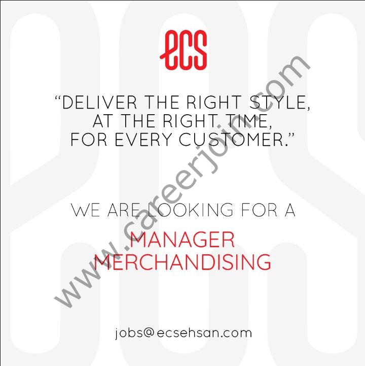ECS Ehsan Chappal Store Jobs Manager Merchandising 1