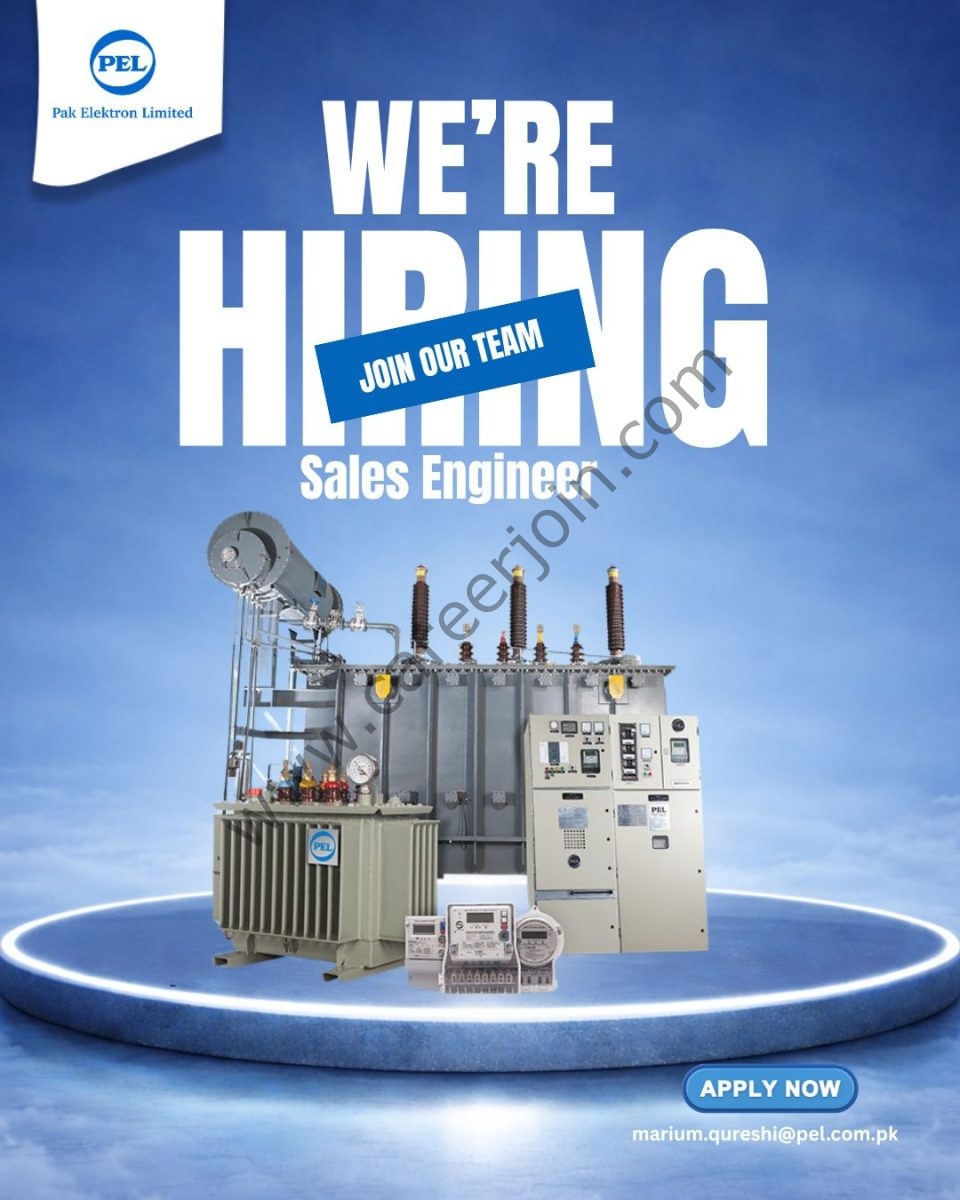 Pak Elektron Limited (PEL) Jobs Sales Engineer Power Division 1