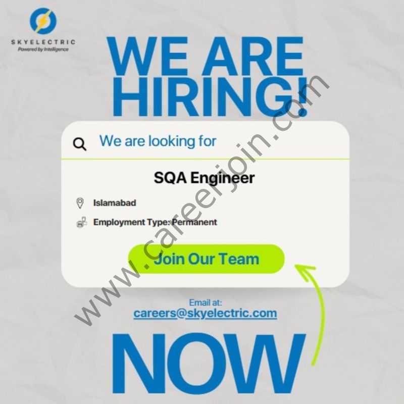 SkyElectric Pvt Ltd Jobs QA Engineer 1