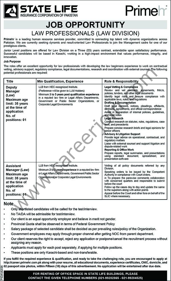 State Life Insurance Corp Jobs July 2026
