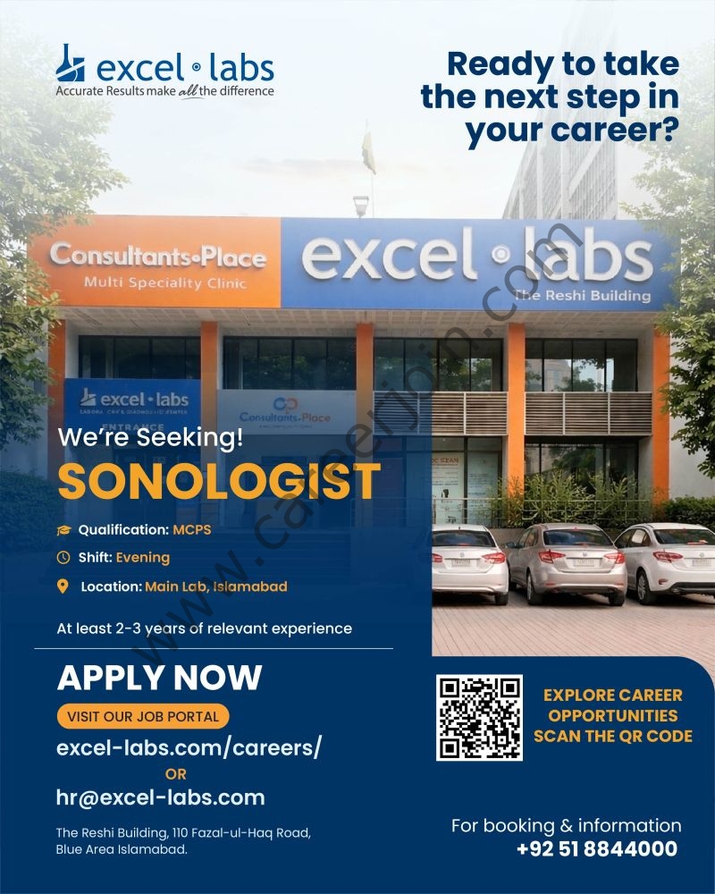 Excel Labs Jobs Sonologist 1