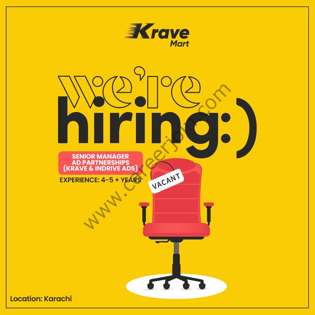 Krave Mart Pvt Ltd Jobs Senior Manager Ad Partnerships (Krave & in Drive Ads) 1