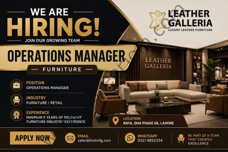 Leather Galleria Jobs Operations Manager 1