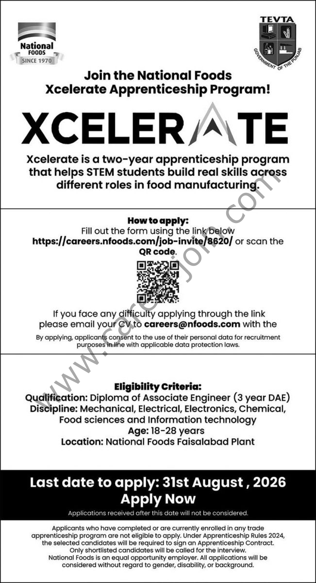 National Foods Jobs 20 August 2026 1
