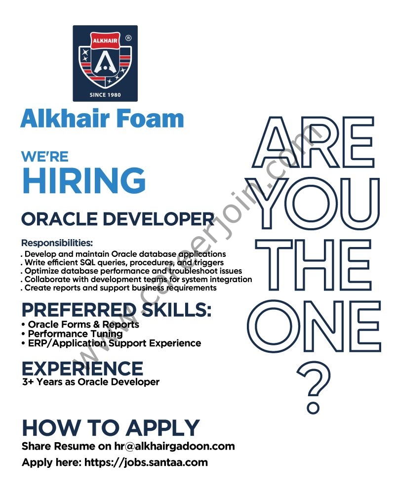 Al Khair Foam Jobs October 2026 2