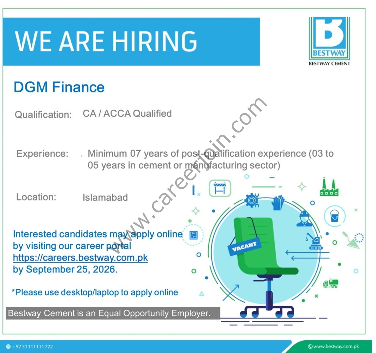 Bestway Cement Limited Jobs 16 September 2026 01 1