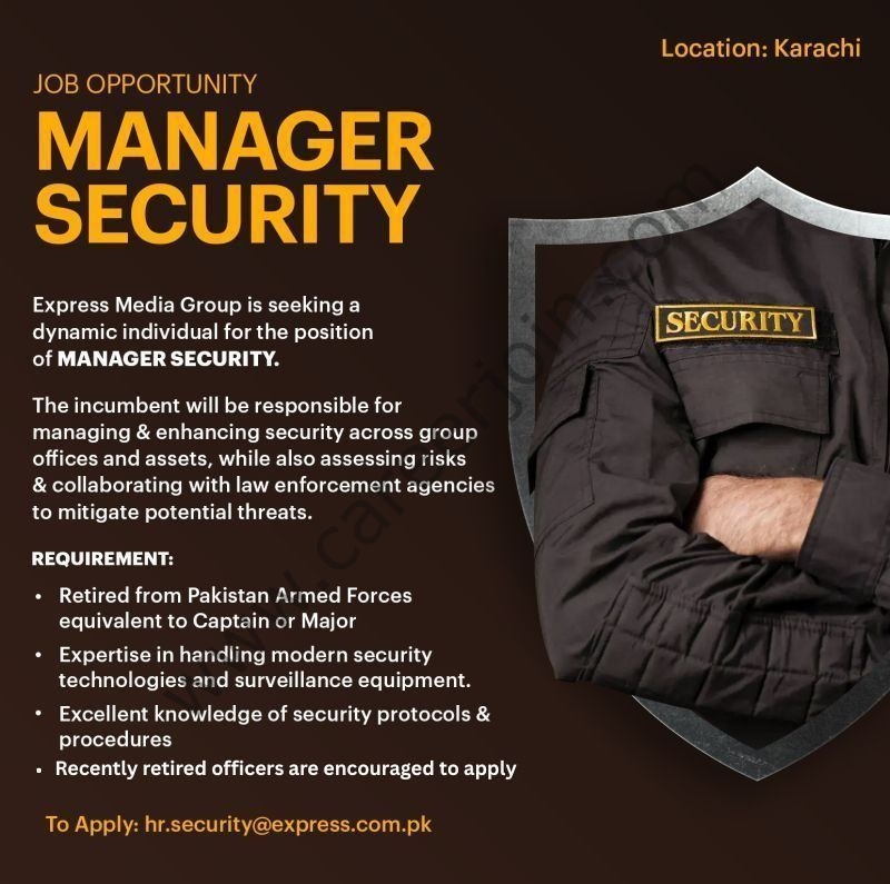 Express Media Group Jobs Manager Security 1