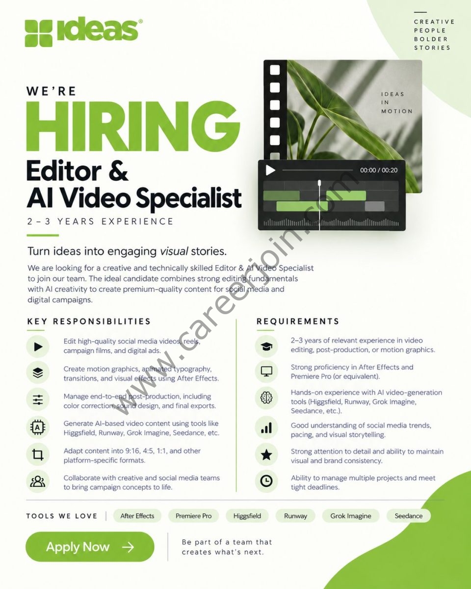 IDEAS By GulAhmed Jobs September 2026 1