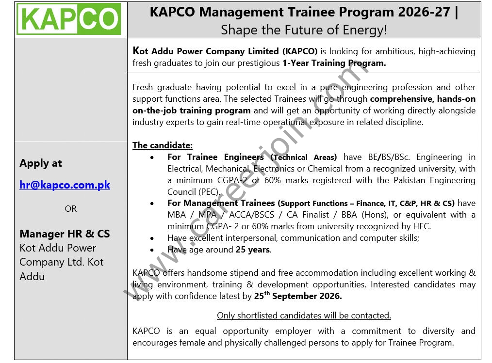 Kot Addu Power Company Limited (KAPCO) 1