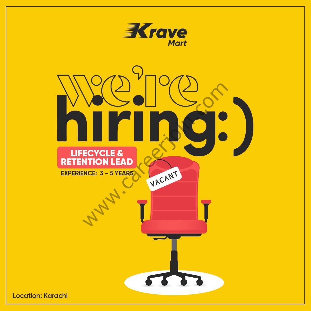 Krave Mart Pvt Ltd Jobs Lifecycle & Retention Lead 1