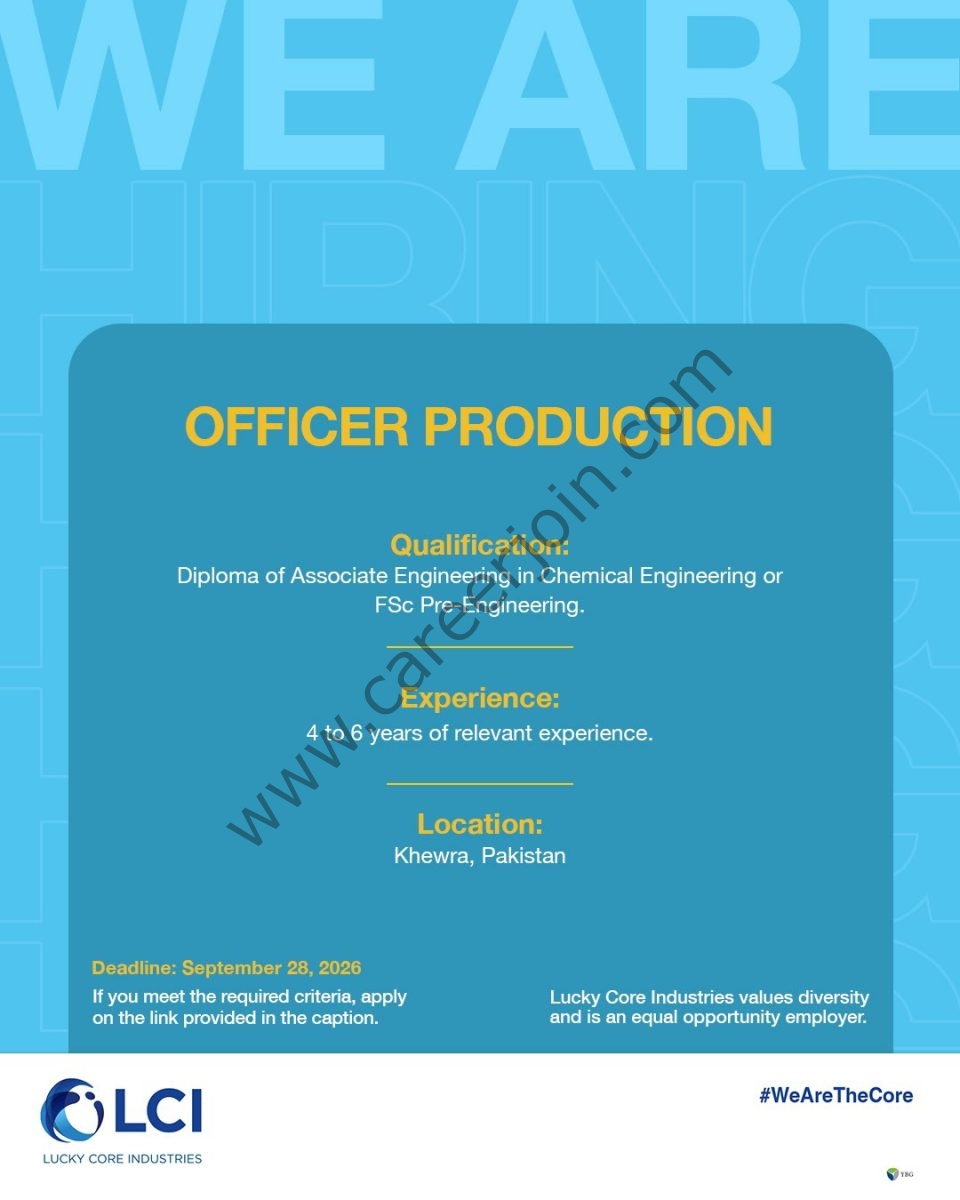 Lucky Core Industries Jobs 17 September 2026 04 1
