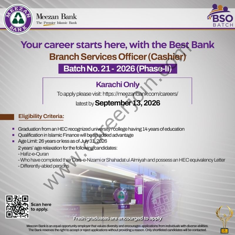 Meezan Bank Jobs 01 September 2026 1