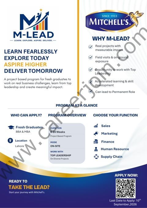 Mitchell's Fruit Farms Limited Jobs 01 September 2026 1