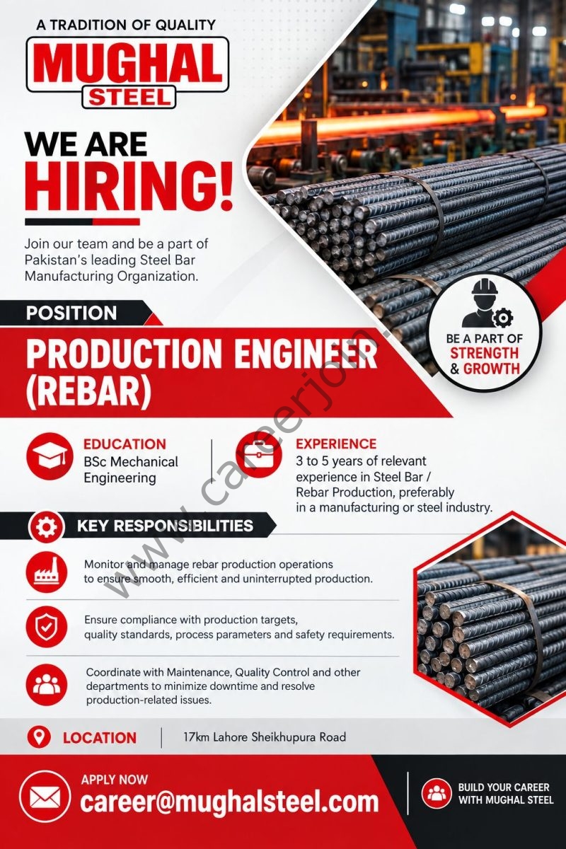 Mughal Iron & Steel Industries Limited MISIL Jobs September 2026 1
