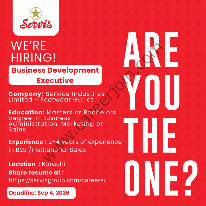 Service Industries Limited Jobs Business Development Executive 1