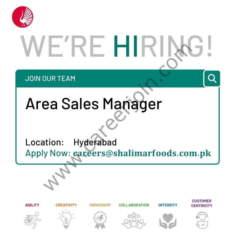 Shalimar Food Products Jobs Area Sales Manager 1
