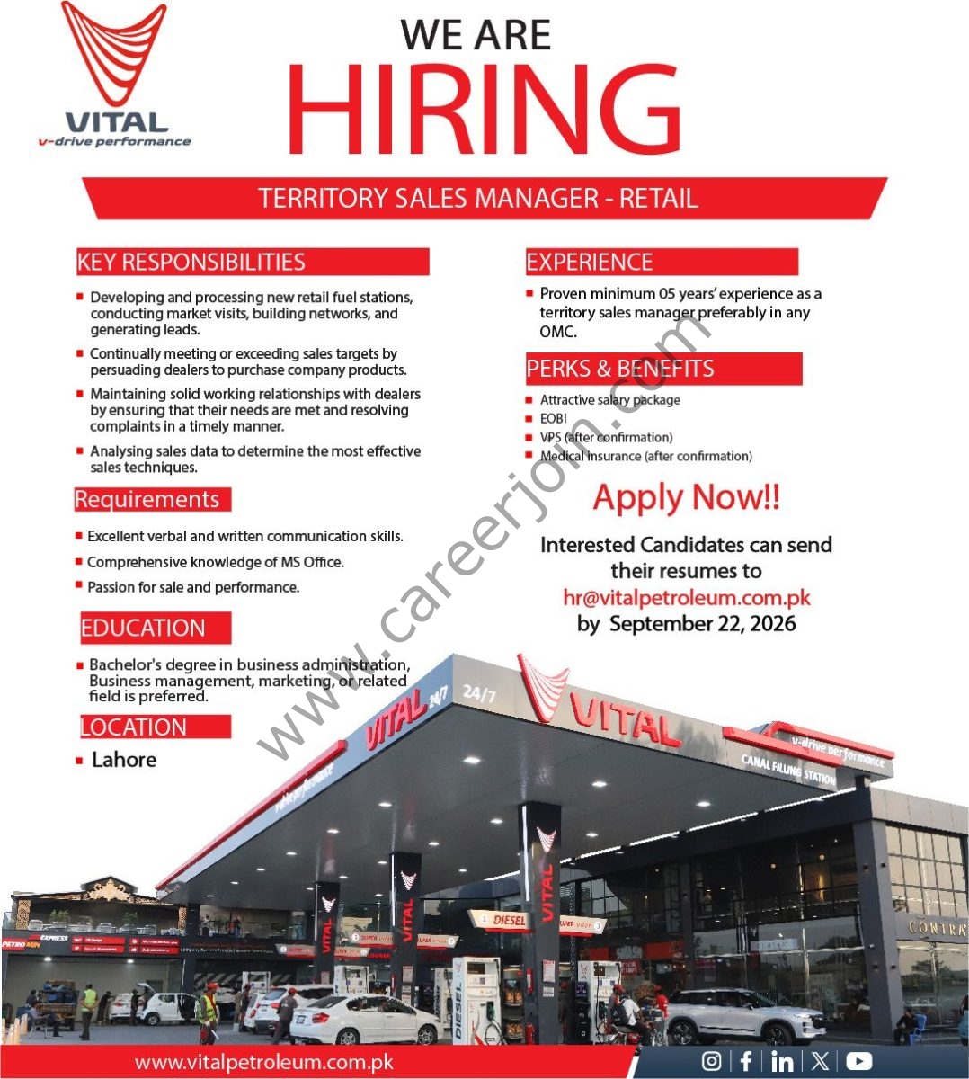 Vital Petroleum Jobs TSM Retail  1
