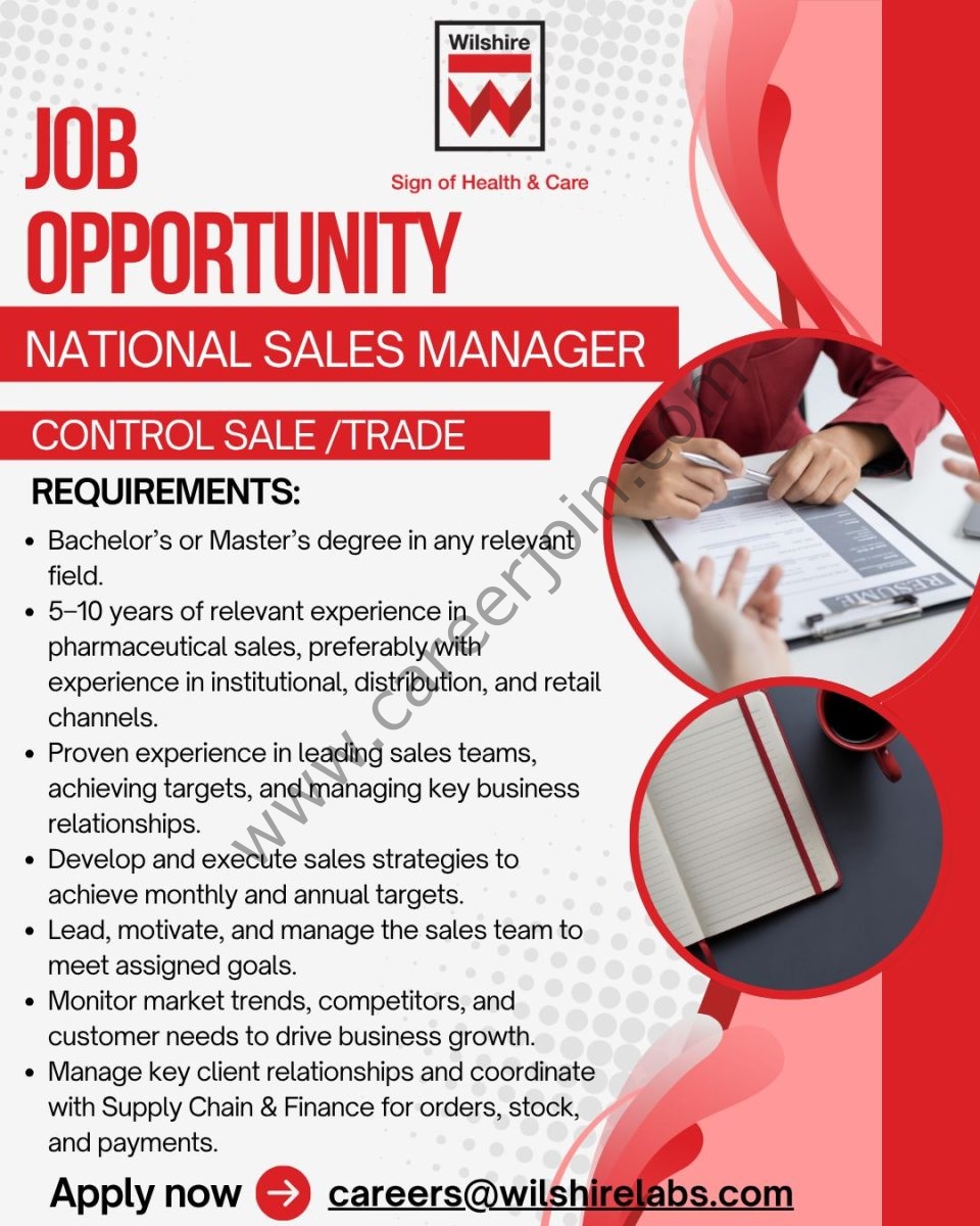Wilshire Laboratories Jobs September 2026 1