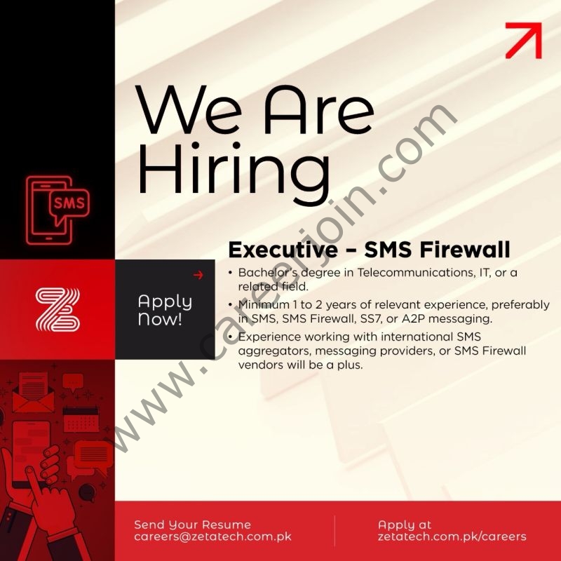 Zeta Technologies Jobs Executive SMS Firewall 1