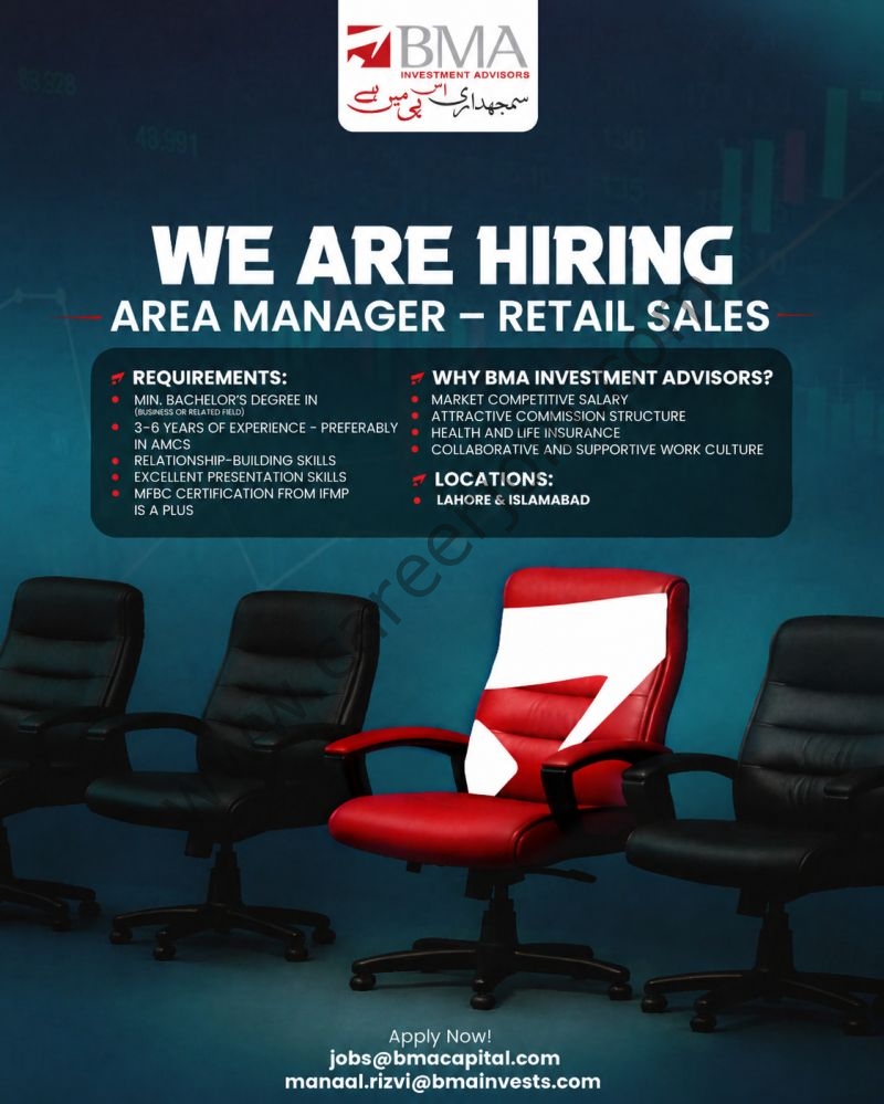 BMA Investment Advisors Jobs October 2026 2