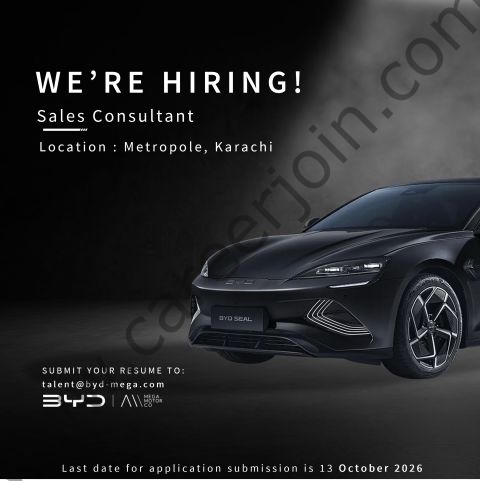 BYD Pakistan Jobs Sales Consultant 1