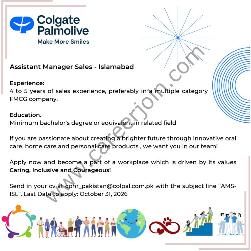 Colgate Palmolive Jobs 28 October 2026 01 1