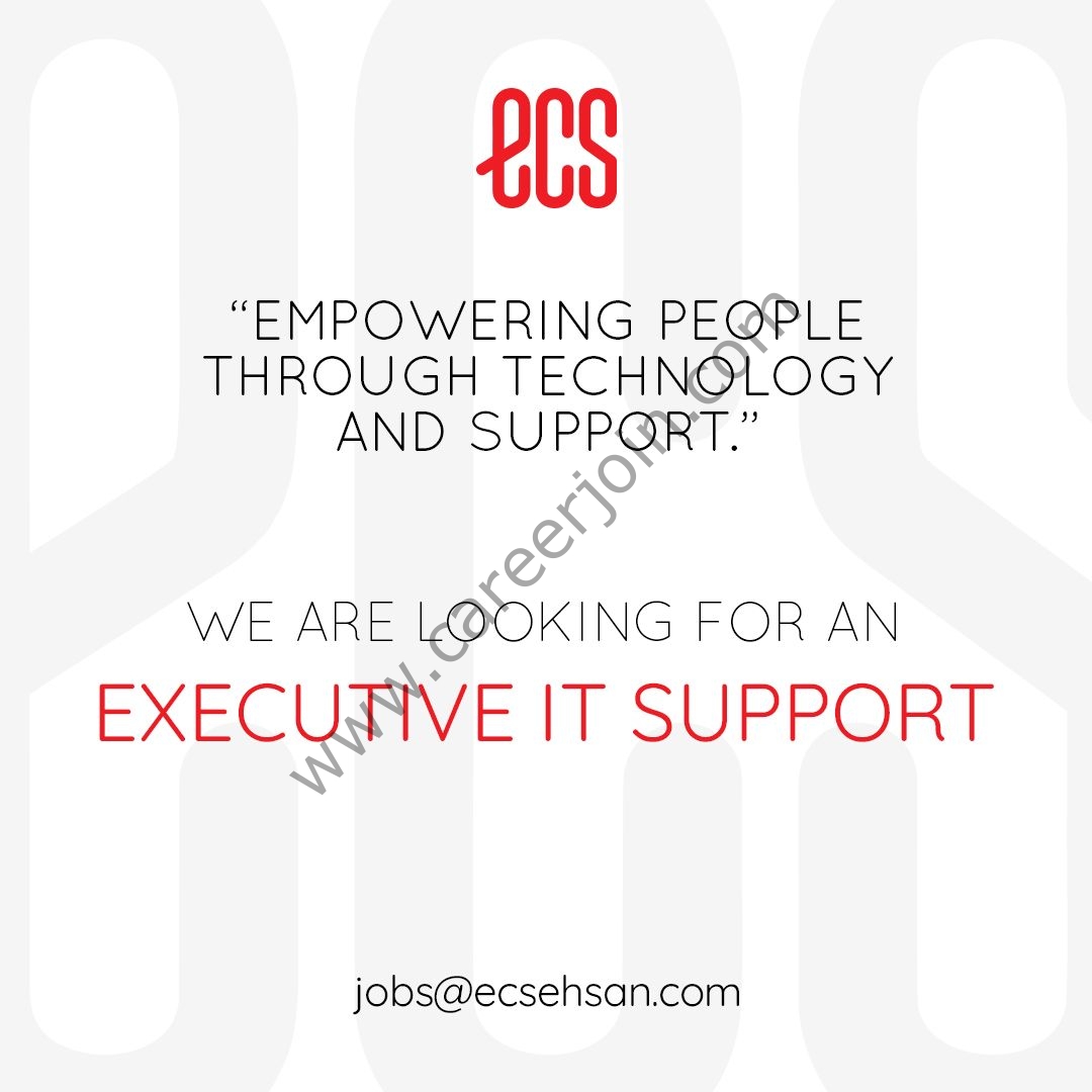 ECS Ehsan Chappal Store Jobs Executive IT Support 1