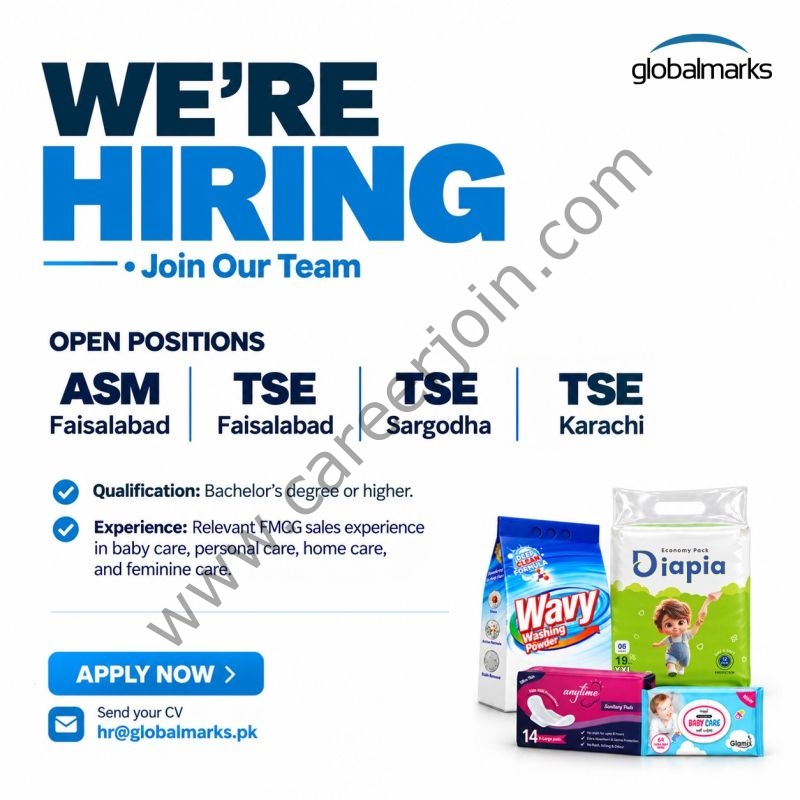 Global Marks Pvt Ltd Jobs October 2026 1