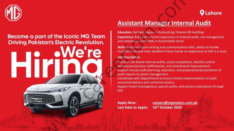 MG Motors Pakistan Jobs 08 October 2026 01 1
