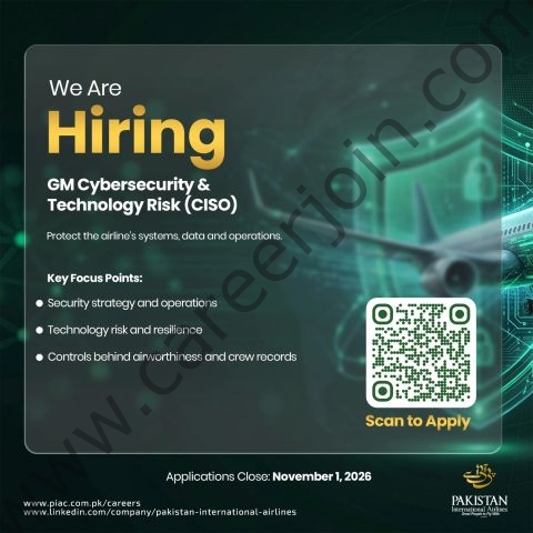Pakistan International Airlines PIA Jobs 28 October 2026 02 1