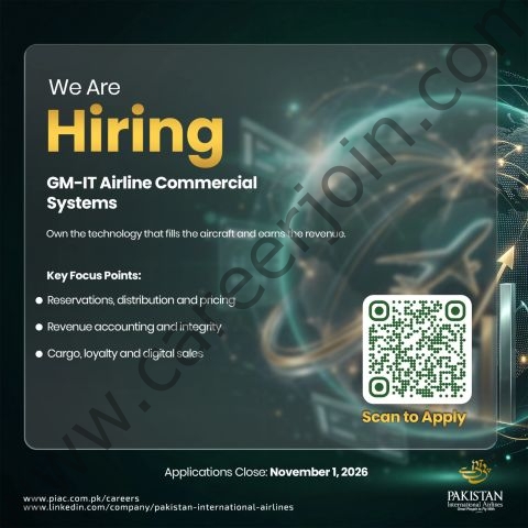 Pakistan International Airlines PIA Jobs 28 October 2026 04 1
