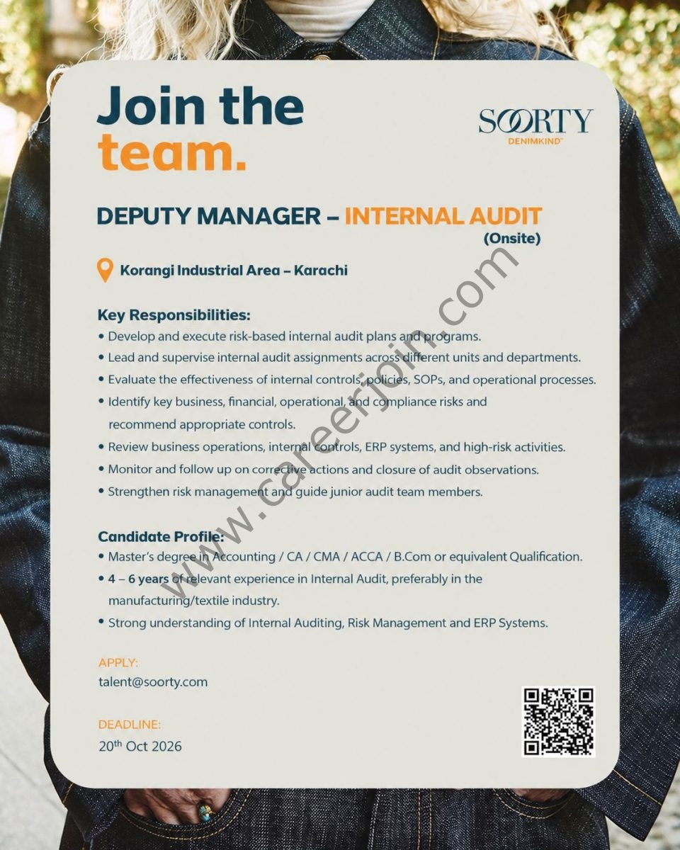 Soorty Enterprises Jobs October 2026 2