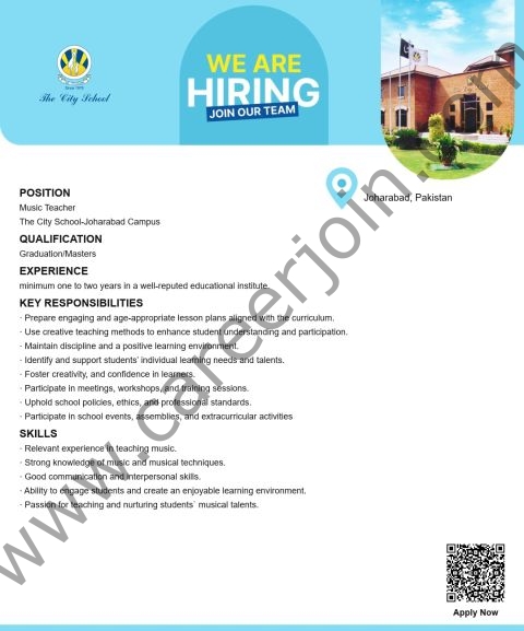 The City School Jobs 22 October 2026 04 1